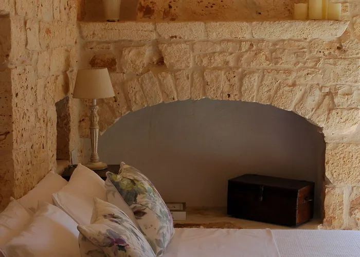 ヴィラ Trullo Matteo De Luxe Avec Piscine *