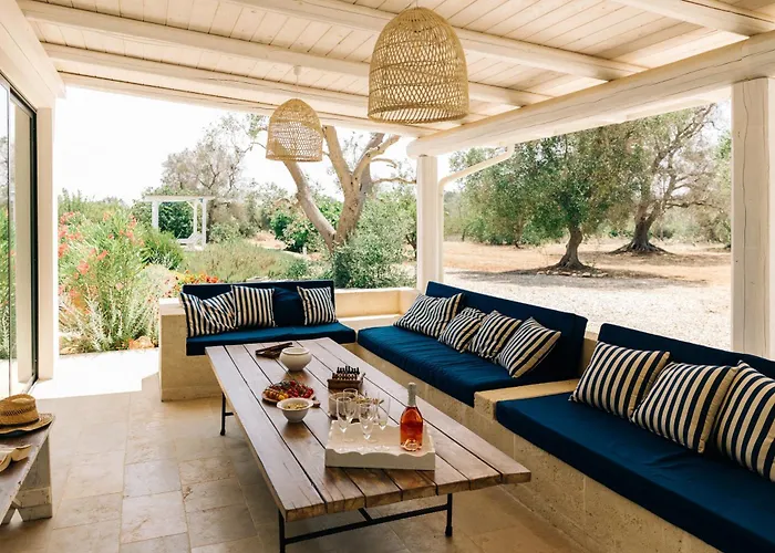 ヴィラ Trullo Matteo De Luxe Avec Piscine *